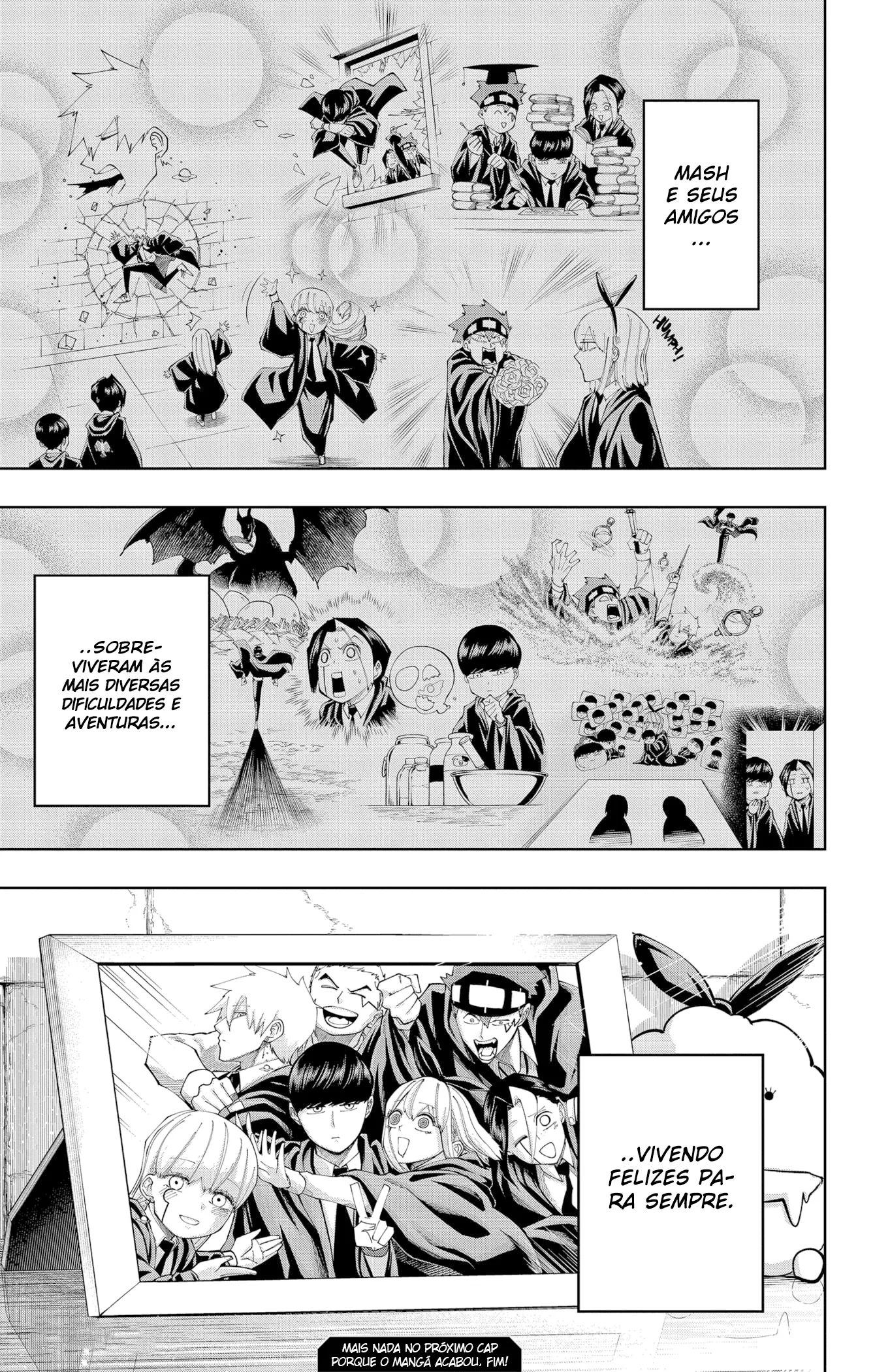 Read Mashle Magic and Muscles PT-BR Manga Online
