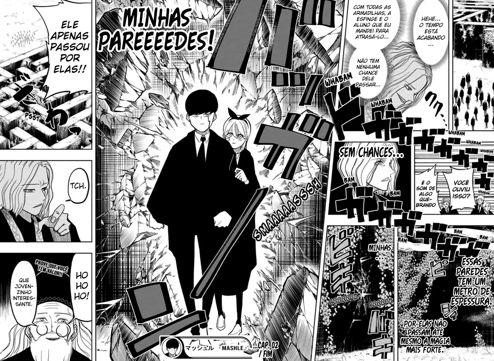 Read Mashle Magic and Muscles PT-BR Manga Online