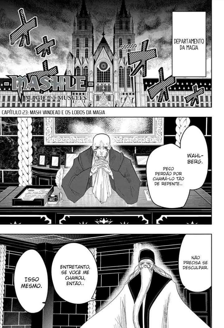 Read Mashle Magic and Muscles PT-BR Manga Online