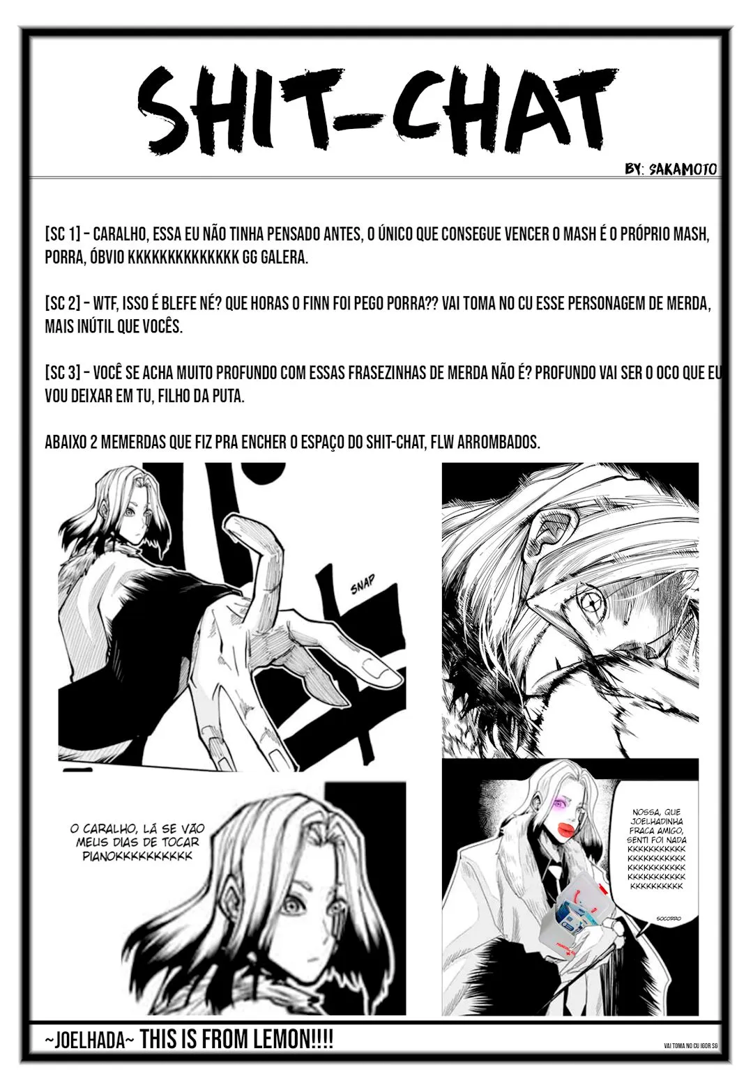 Read Mashle Magic and Muscles PT-BR Manga Online