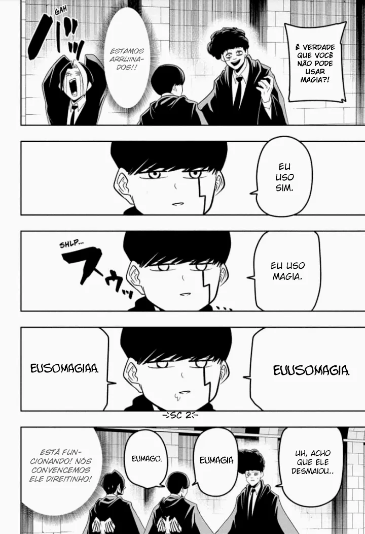 Read Mashle Magic and Muscles PT-BR Manga Online