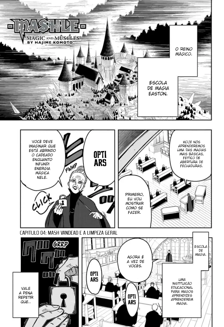 Read Mashle Magic and Muscles PT-BR Manga Online