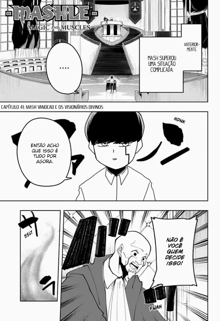 Read Mashle Magic and Muscles PT-BR Manga Online