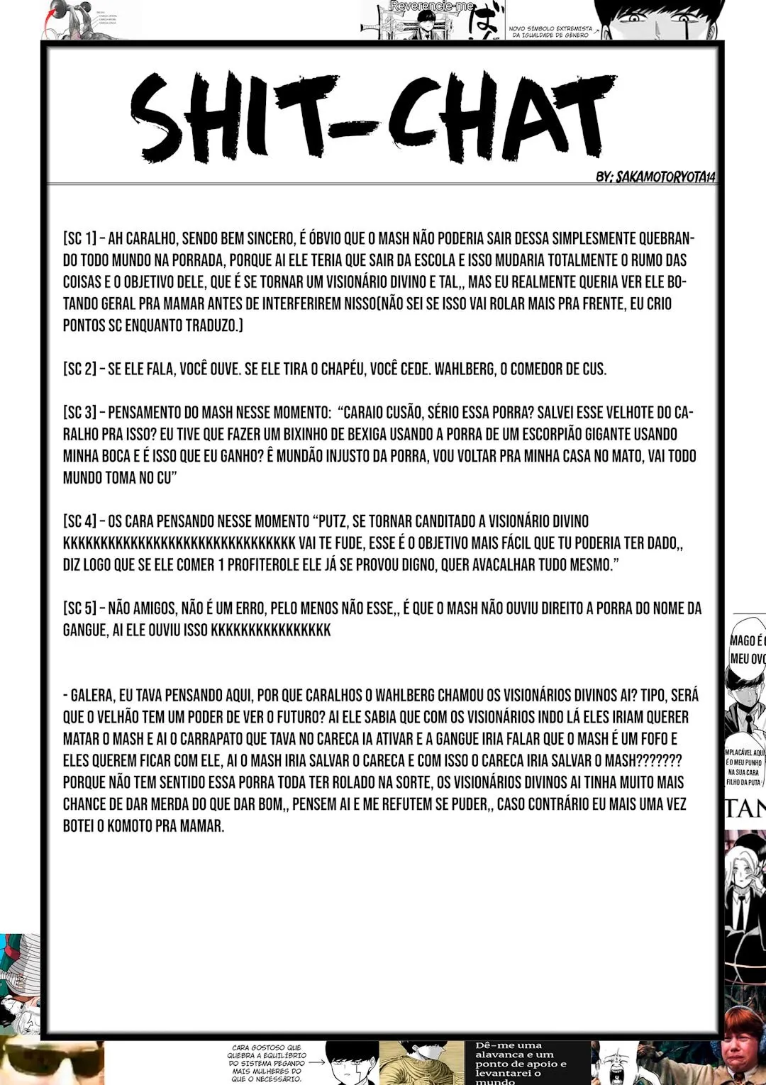 Read Mashle Magic and Muscles PT-BR Manga Online