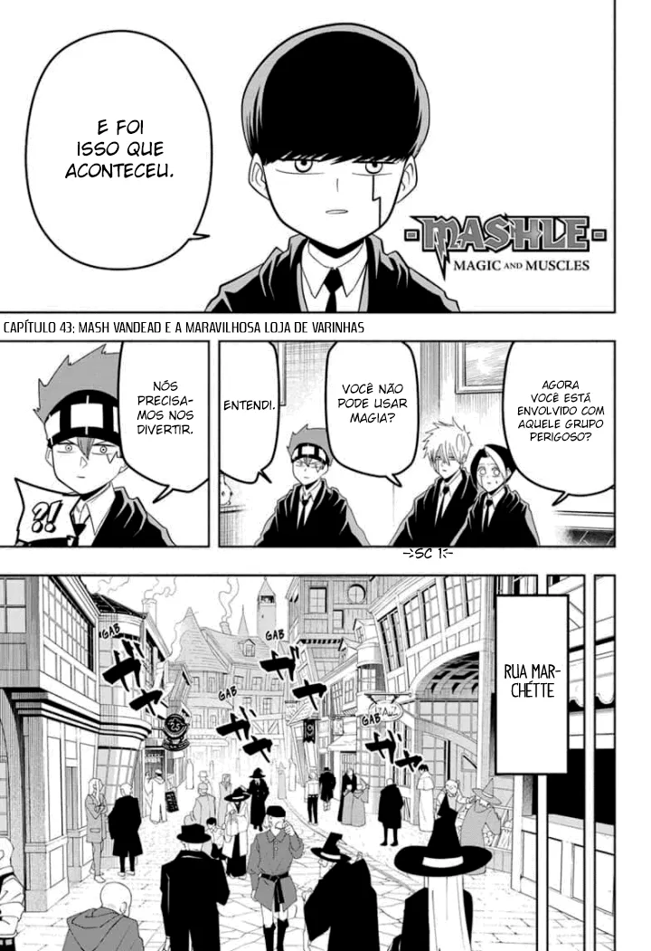 Read Mashle Magic and Muscles PT-BR Manga Online