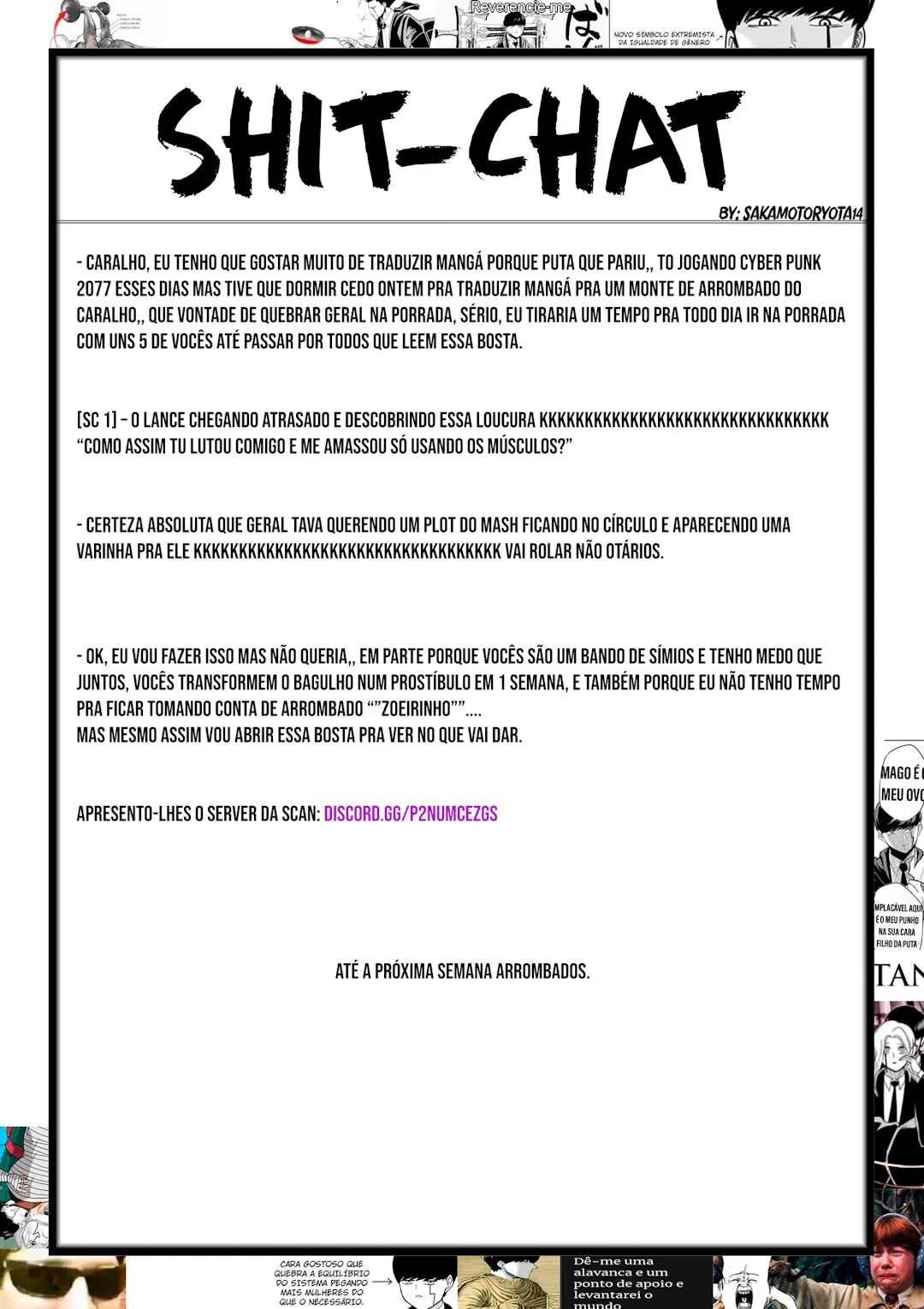 Read Mashle Magic and Muscles PT-BR Manga Online