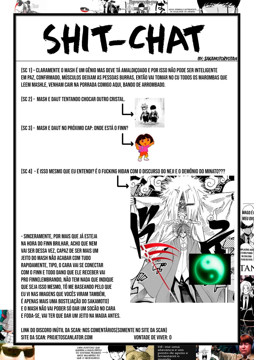 Read Mashle Magic and Muscles PT-BR Manga Online