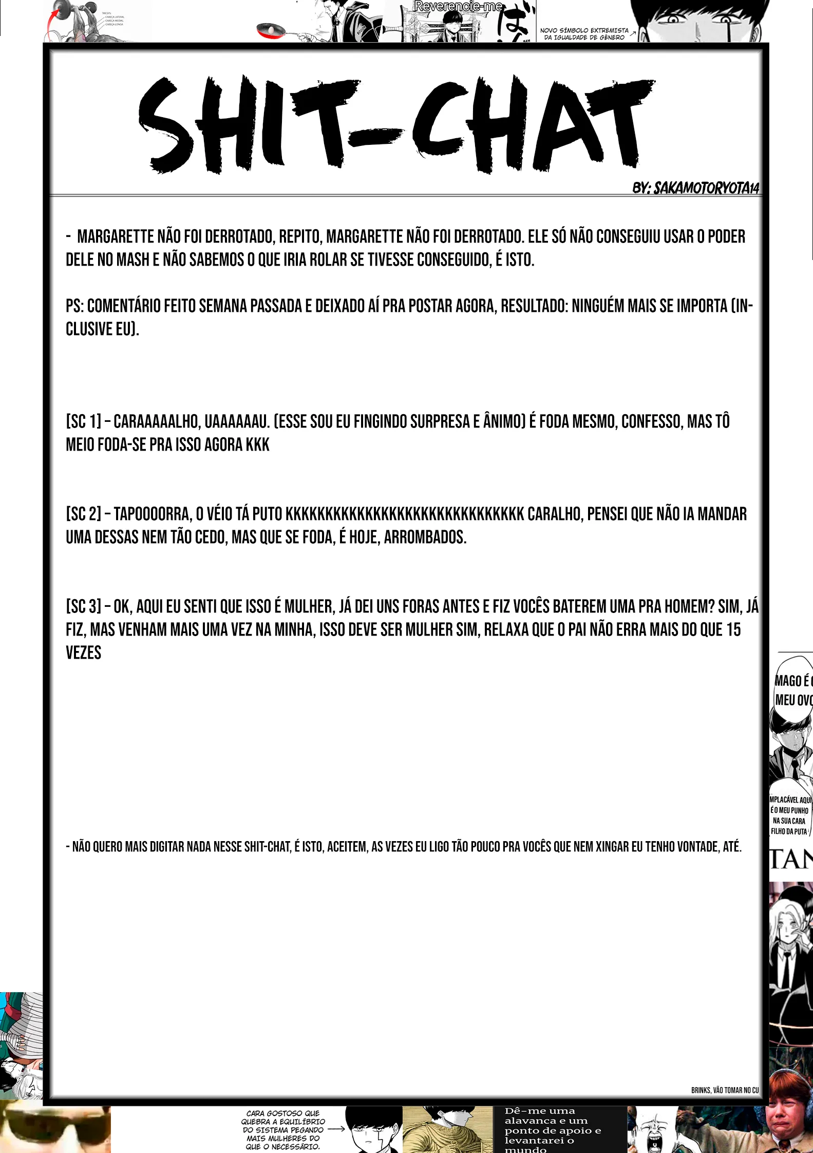 Read Mashle Magic and Muscles PT-BR Manga Online