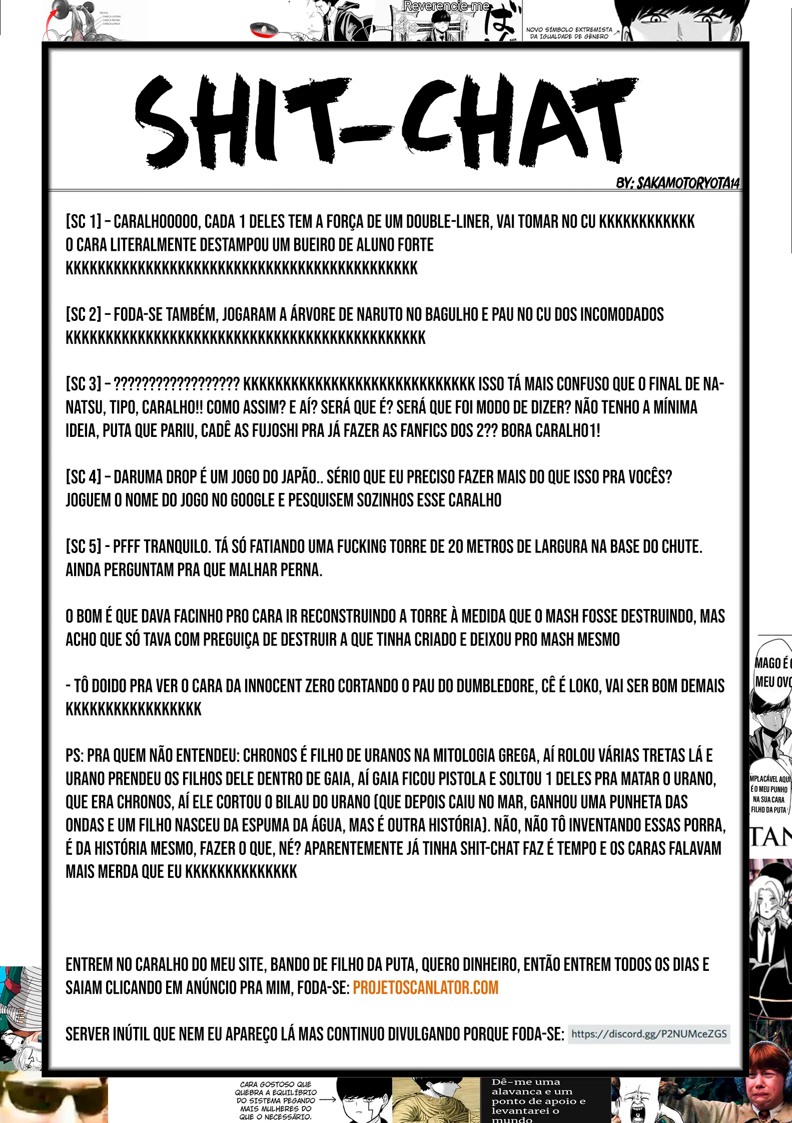 Read Mashle Magic and Muscles PT-BR Manga Online