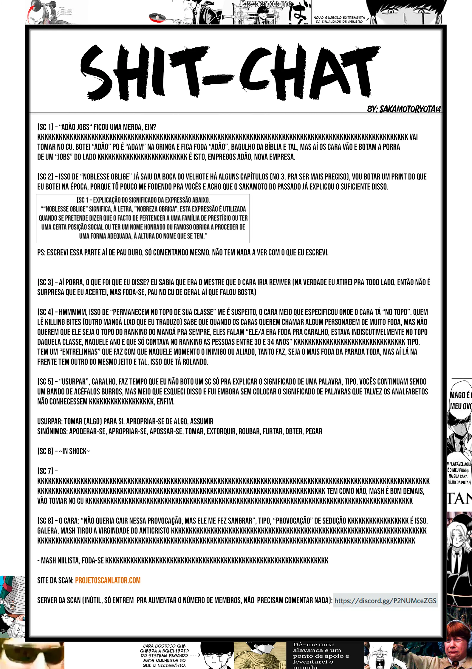 Read Mashle Magic and Muscles PT-BR Manga Online
