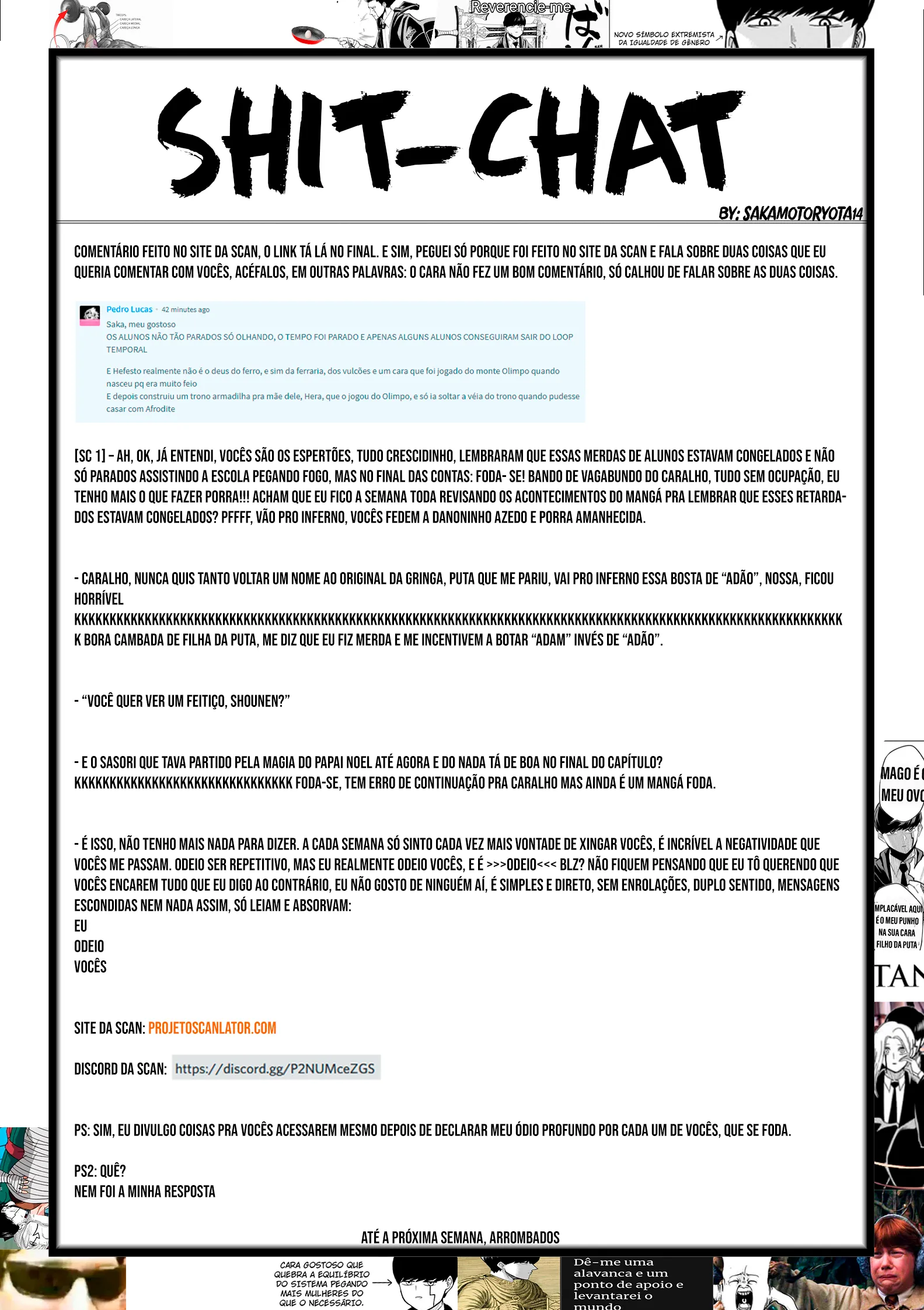 Read Mashle Magic and Muscles PT-BR Manga Online