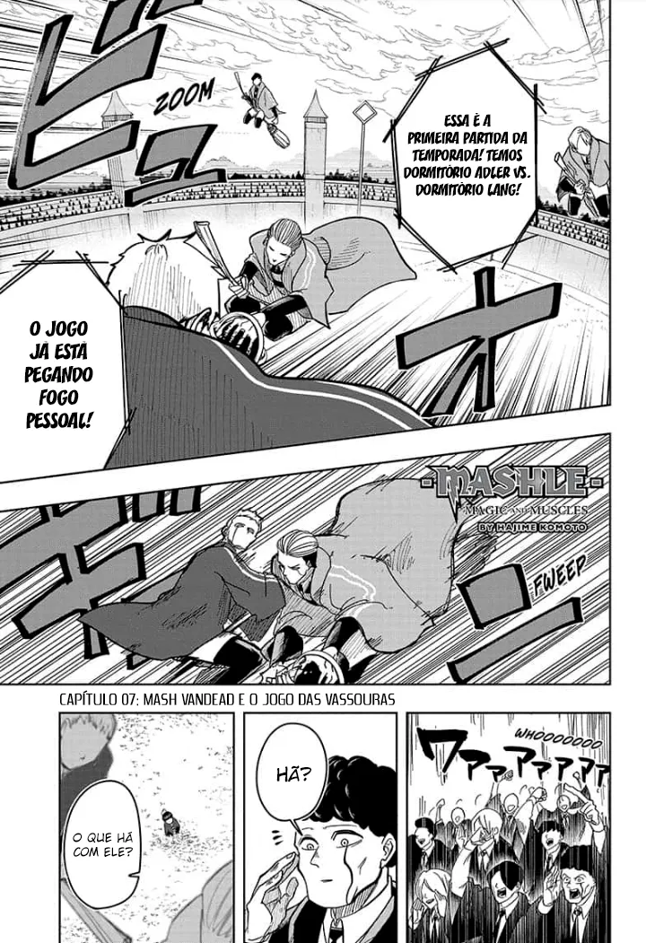 Read Mashle Magic and Muscles PT-BR Manga Online