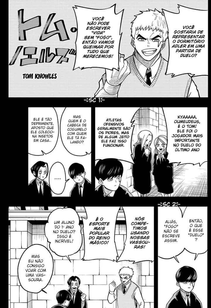 Read Mashle Magic and Muscles PT-BR Manga Online