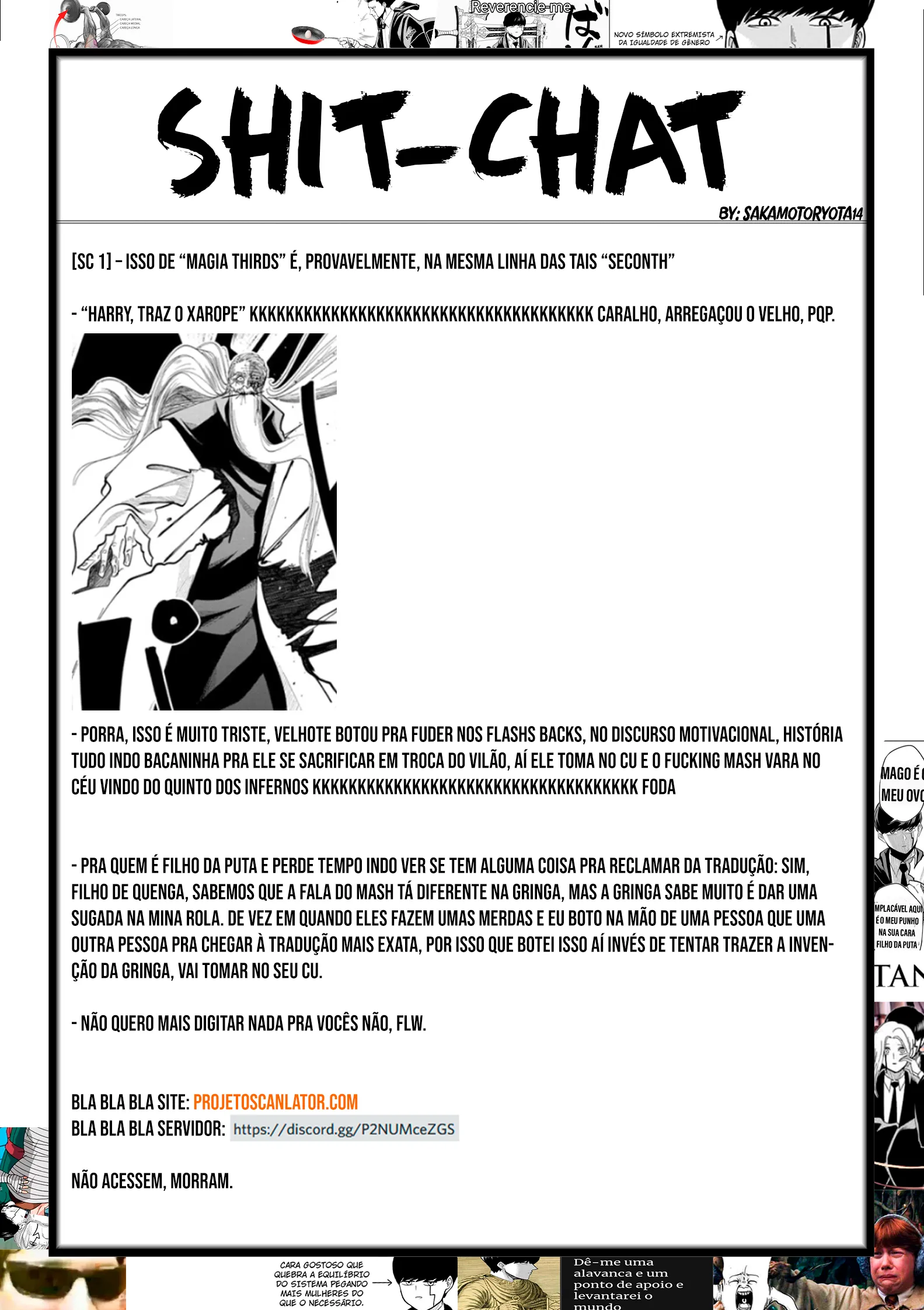 Read Mashle Magic and Muscles PT-BR Manga Online