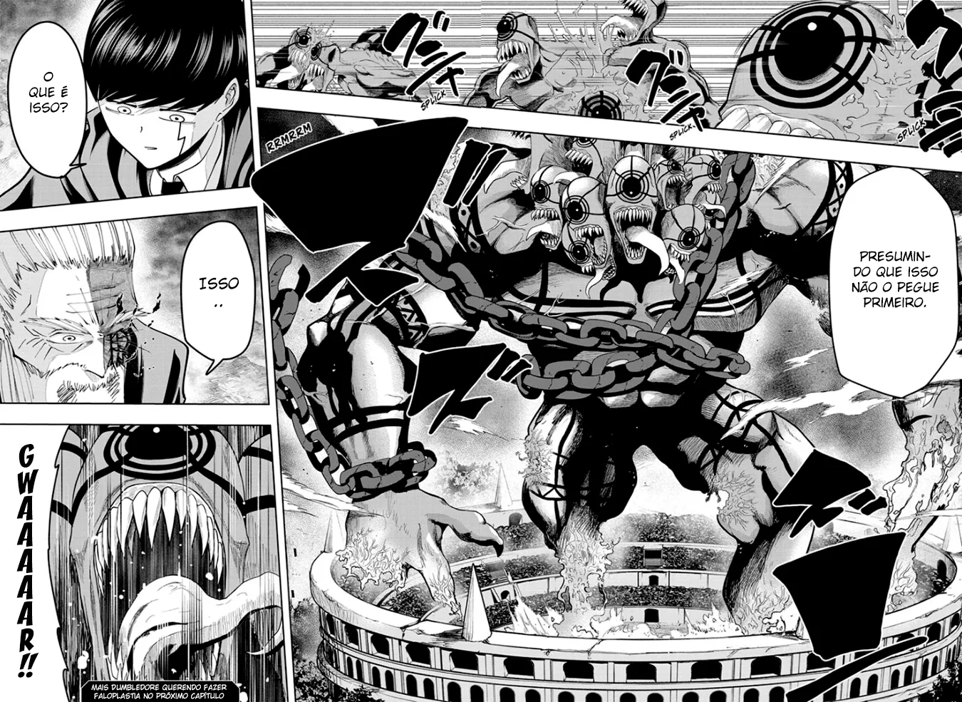 Read Mashle Magic and Muscles PT-BR Manga Online