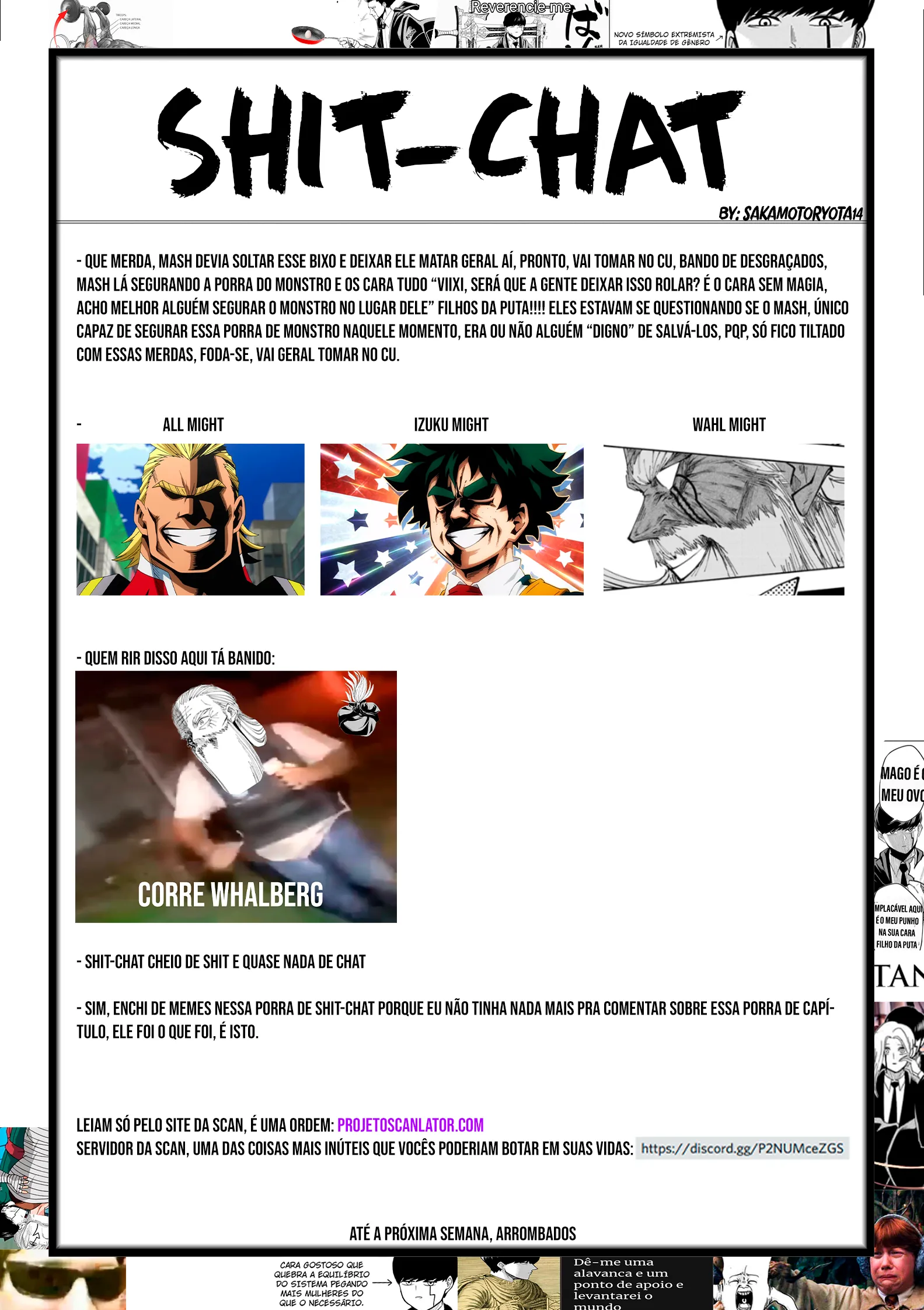Read Mashle Magic and Muscles PT-BR Manga Online