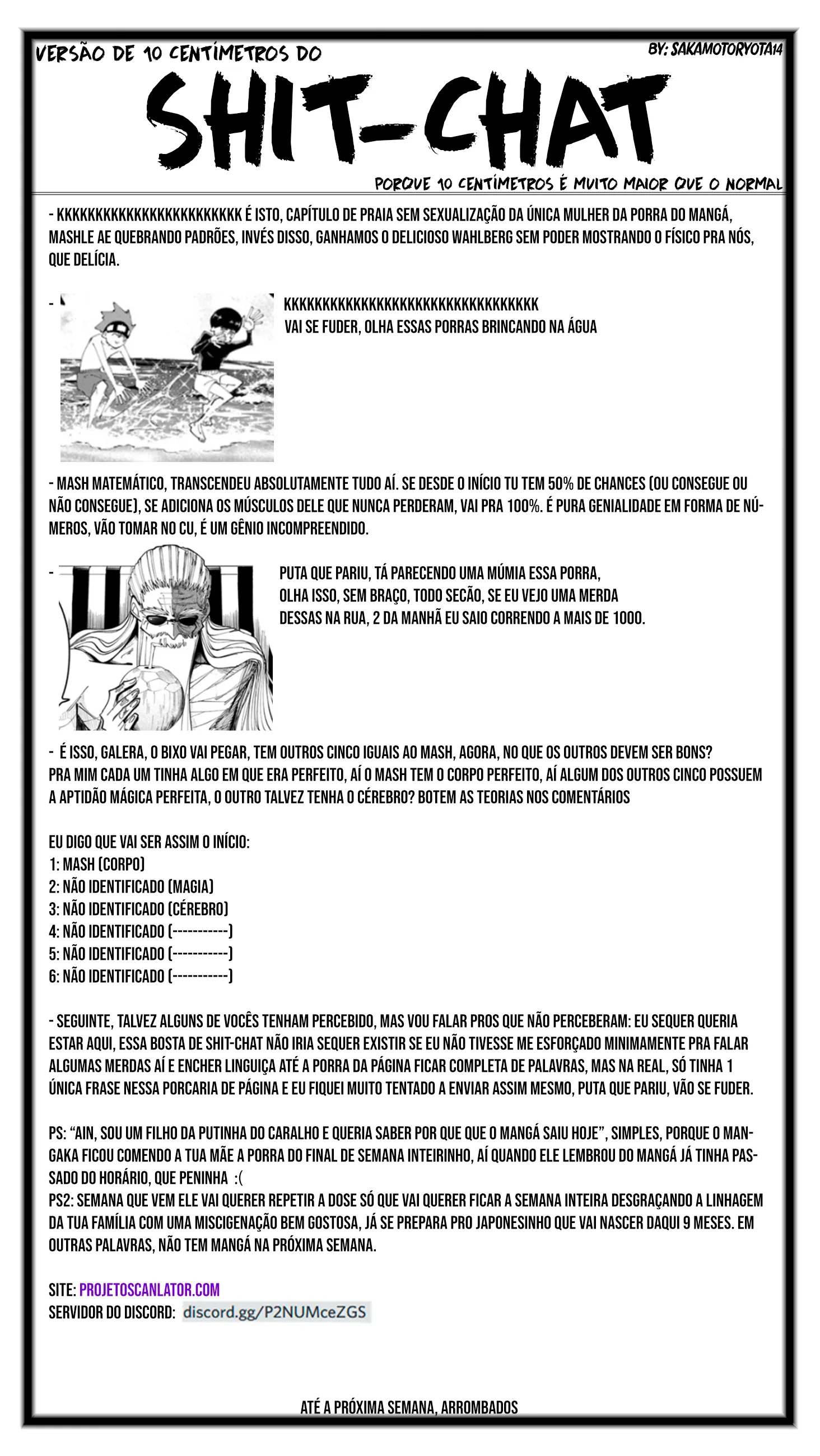 Read Mashle Magic and Muscles PT-BR Manga Online