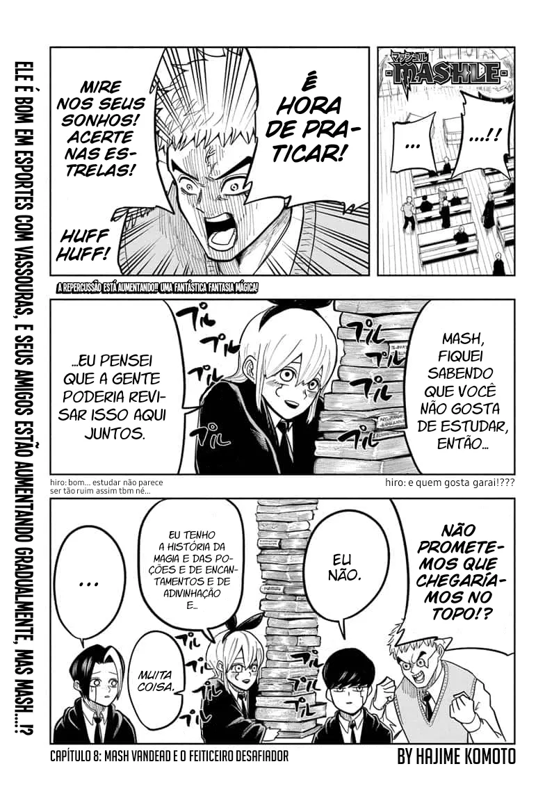 Read Mashle Magic and Muscles PT-BR Manga Online