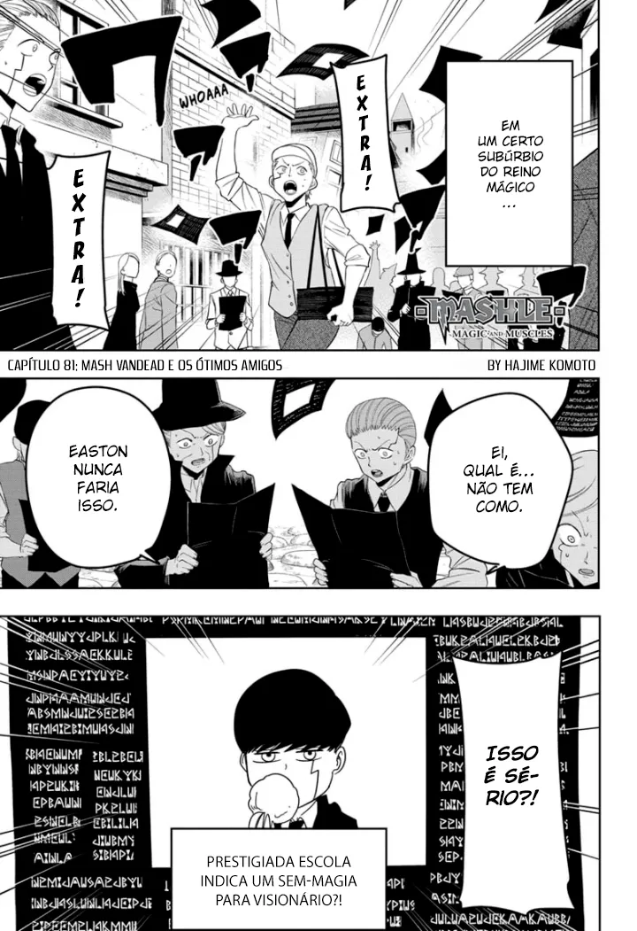 Read Mashle Magic and Muscles PT-BR Manga Online