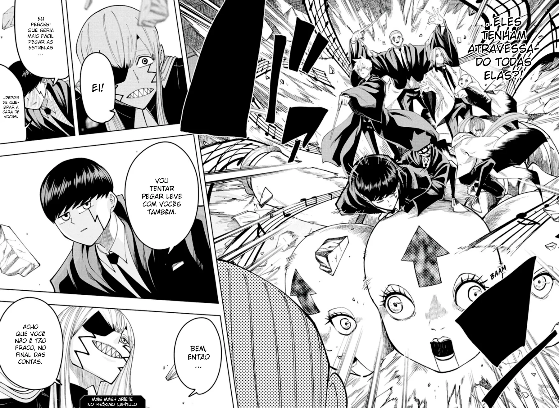 Read Mashle Magic and Muscles PT-BR Manga Online