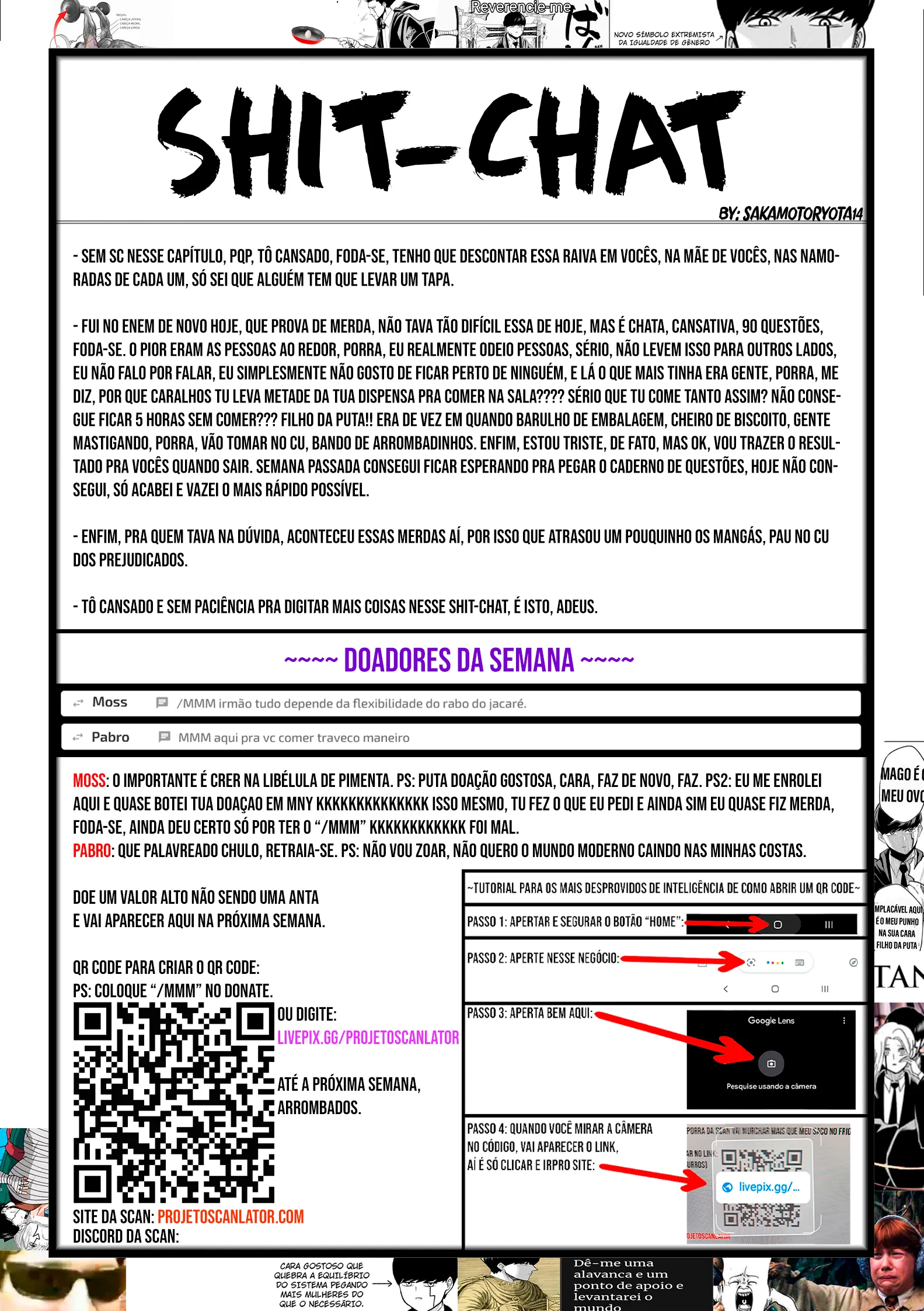 Read Mashle Magic and Muscles PT-BR Manga Online