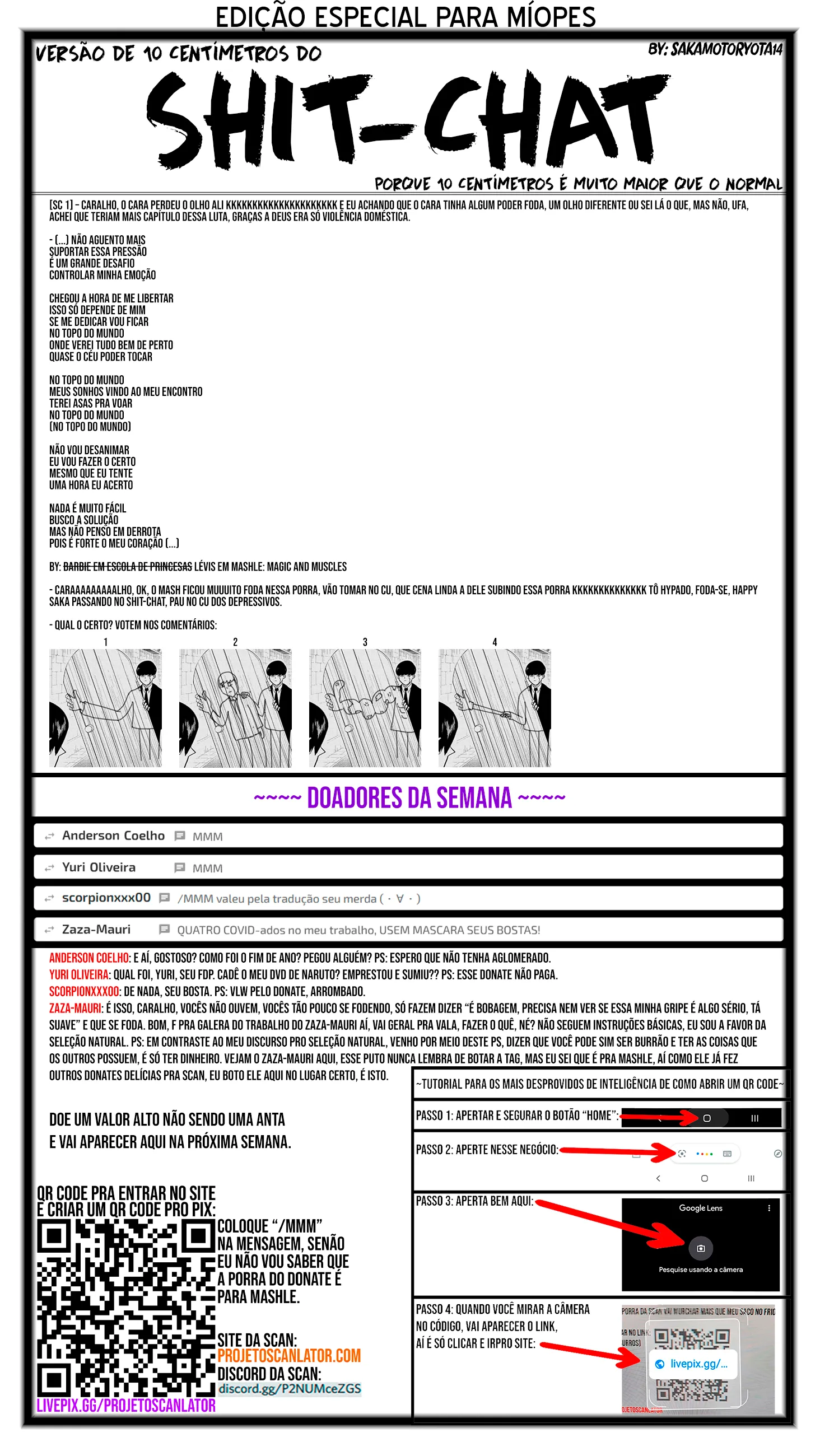 Read Mashle Magic and Muscles PT-BR Manga Online