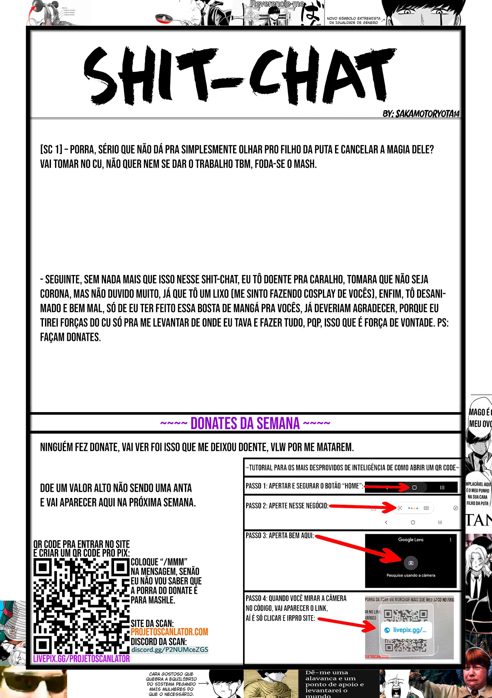 Read Mashle Magic and Muscles PT-BR Manga Online