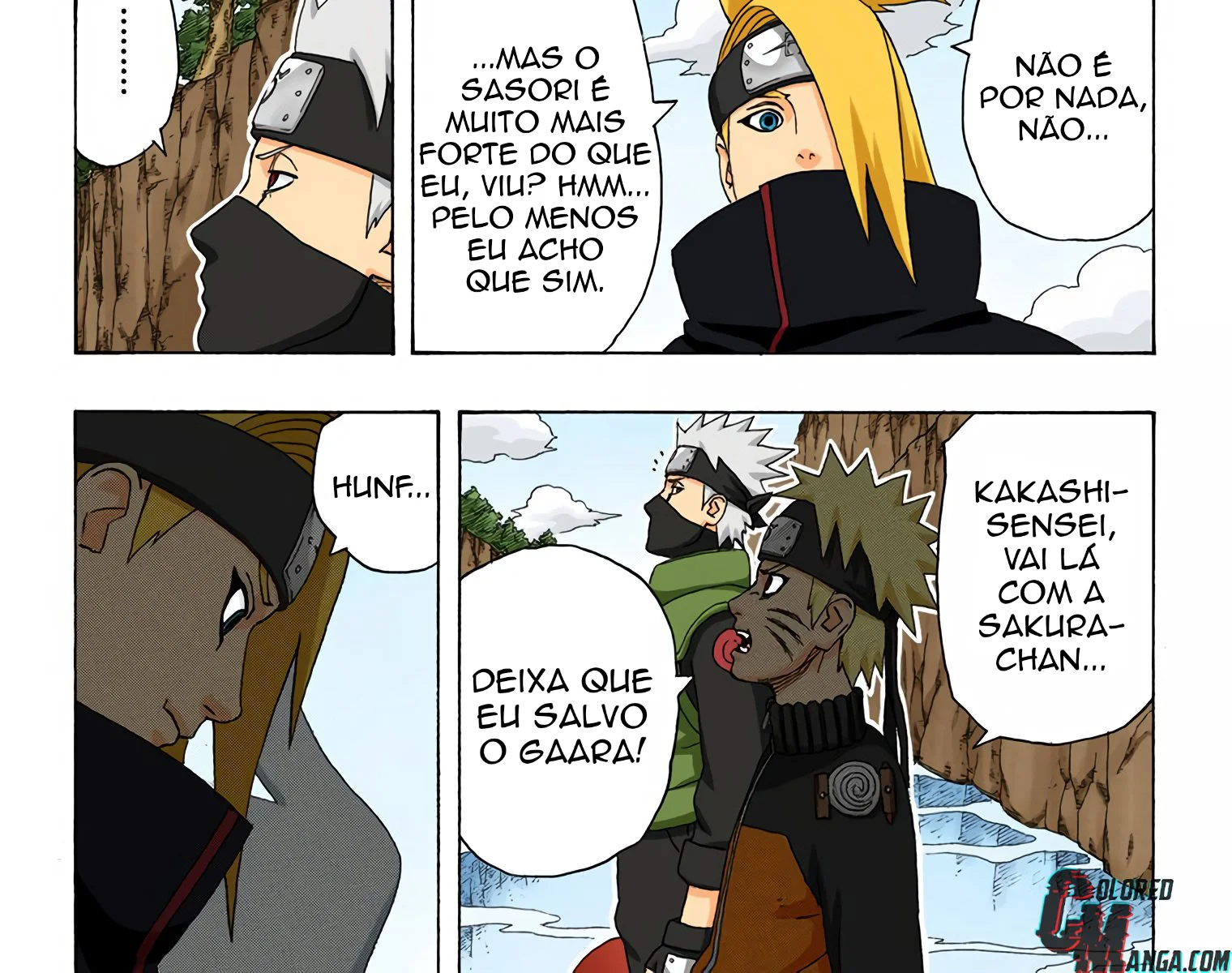 Read Naruto (Colorido) PT-BR Manga Online