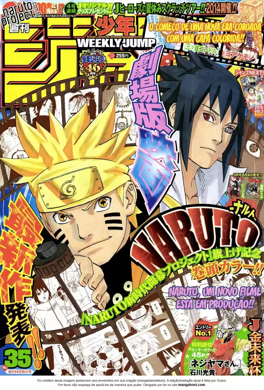 Read Naruto PT-BR Manga Online