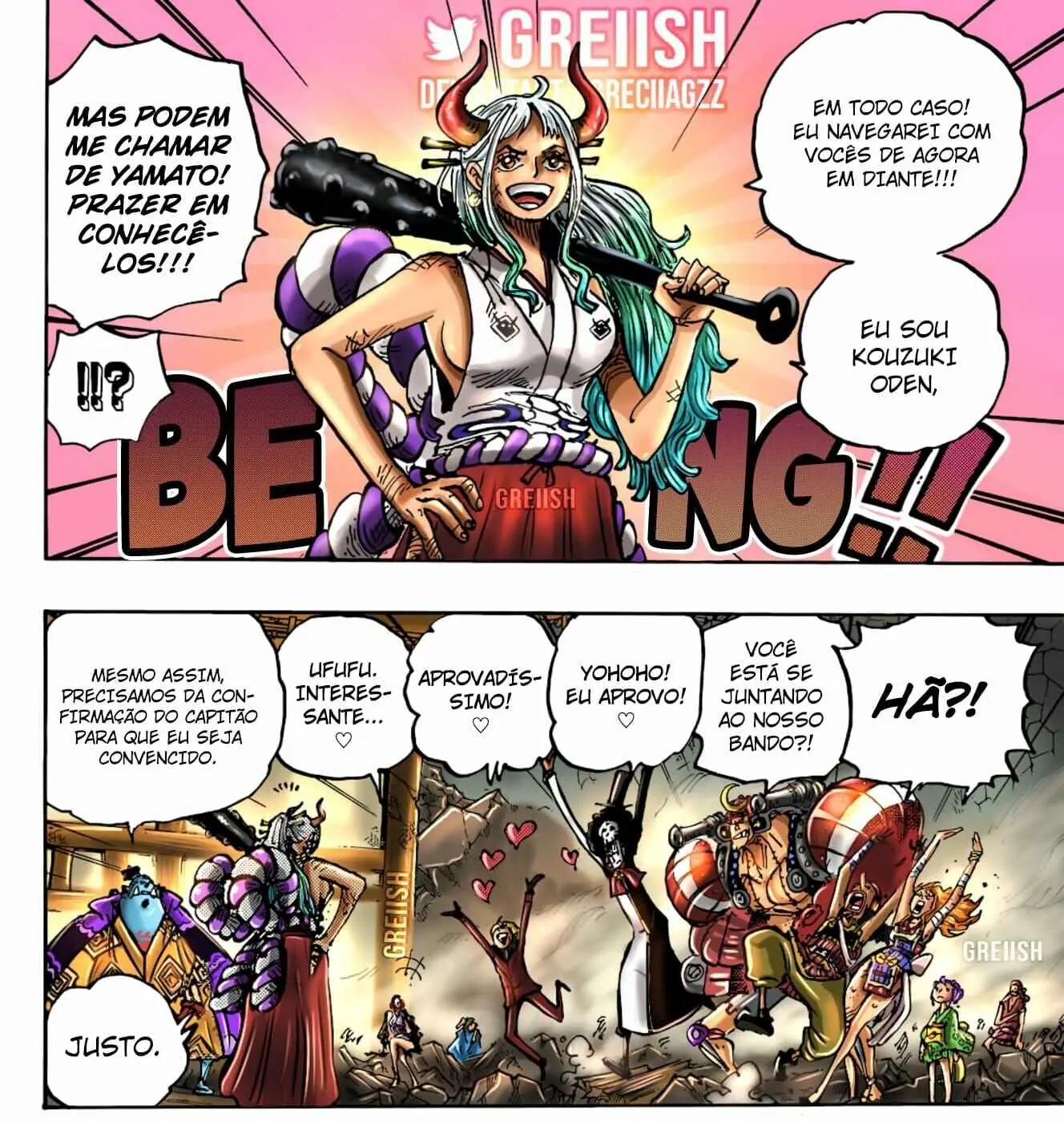 Read One Piece PT-BR Manga Online