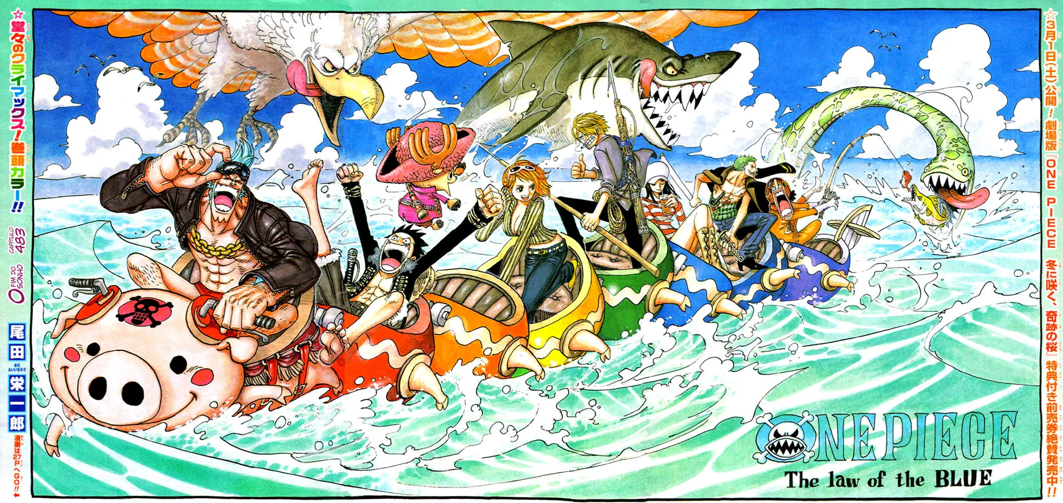 Read One Piece PT-BR Manga Online
