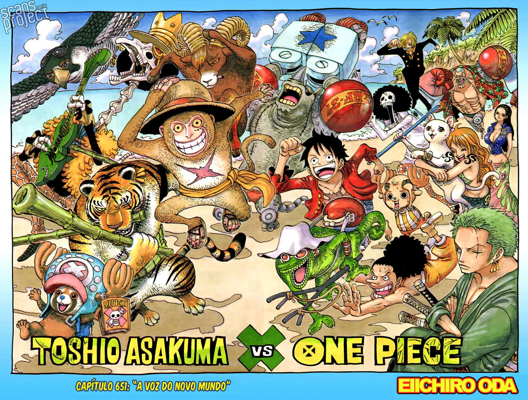 Read One Piece PT-BR Manga Online