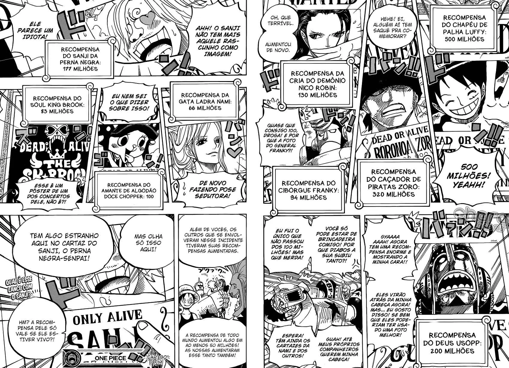 Read One Piece PT-BR Manga Online