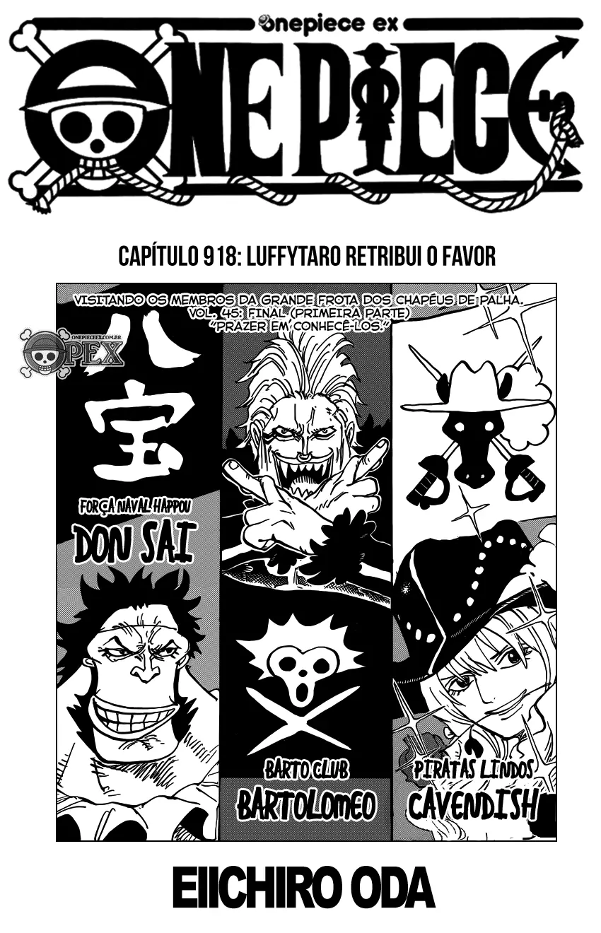 Read One Piece PT-BR Manga Online