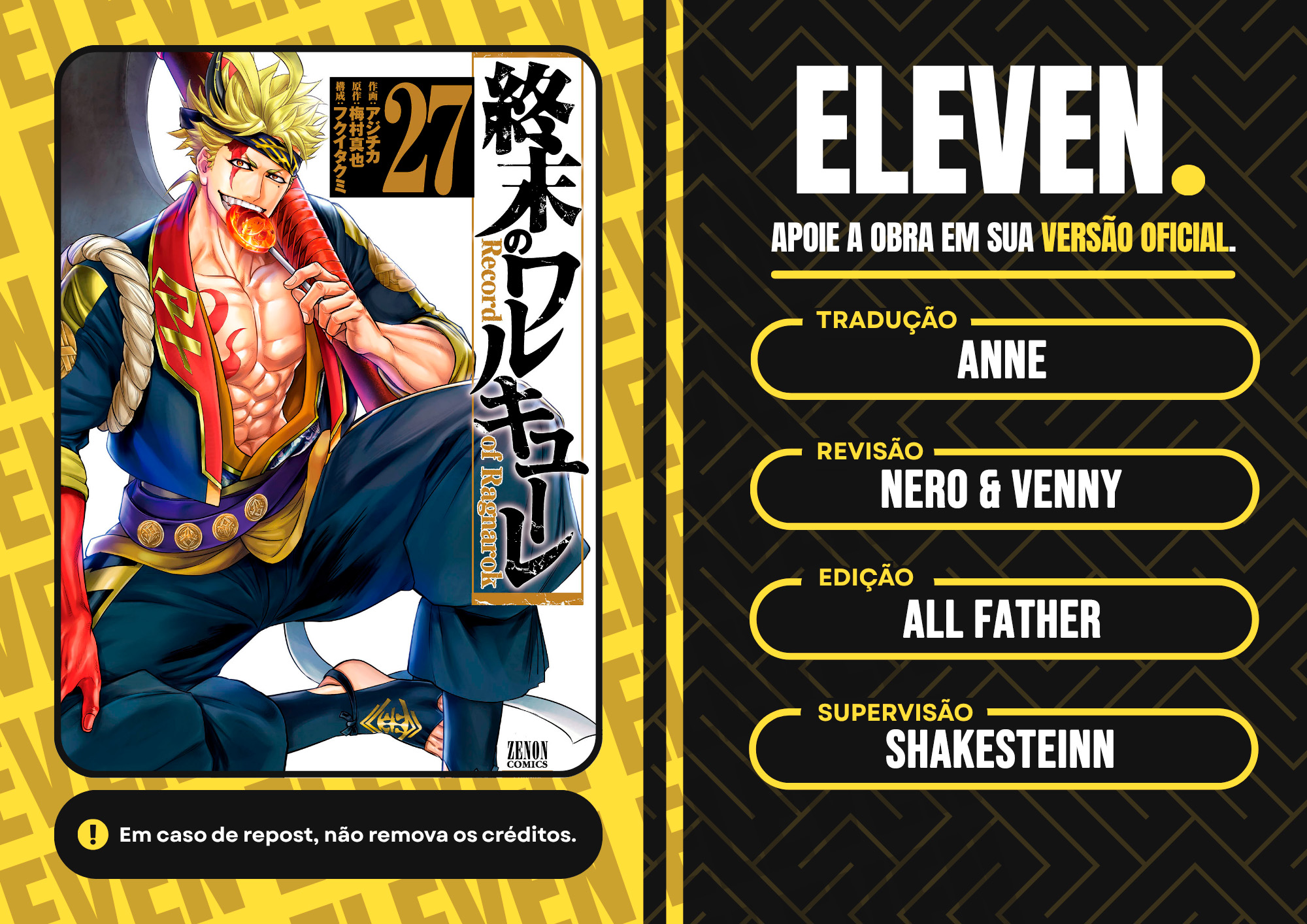 Read Record of Ragnarok PT-BR Manga Online