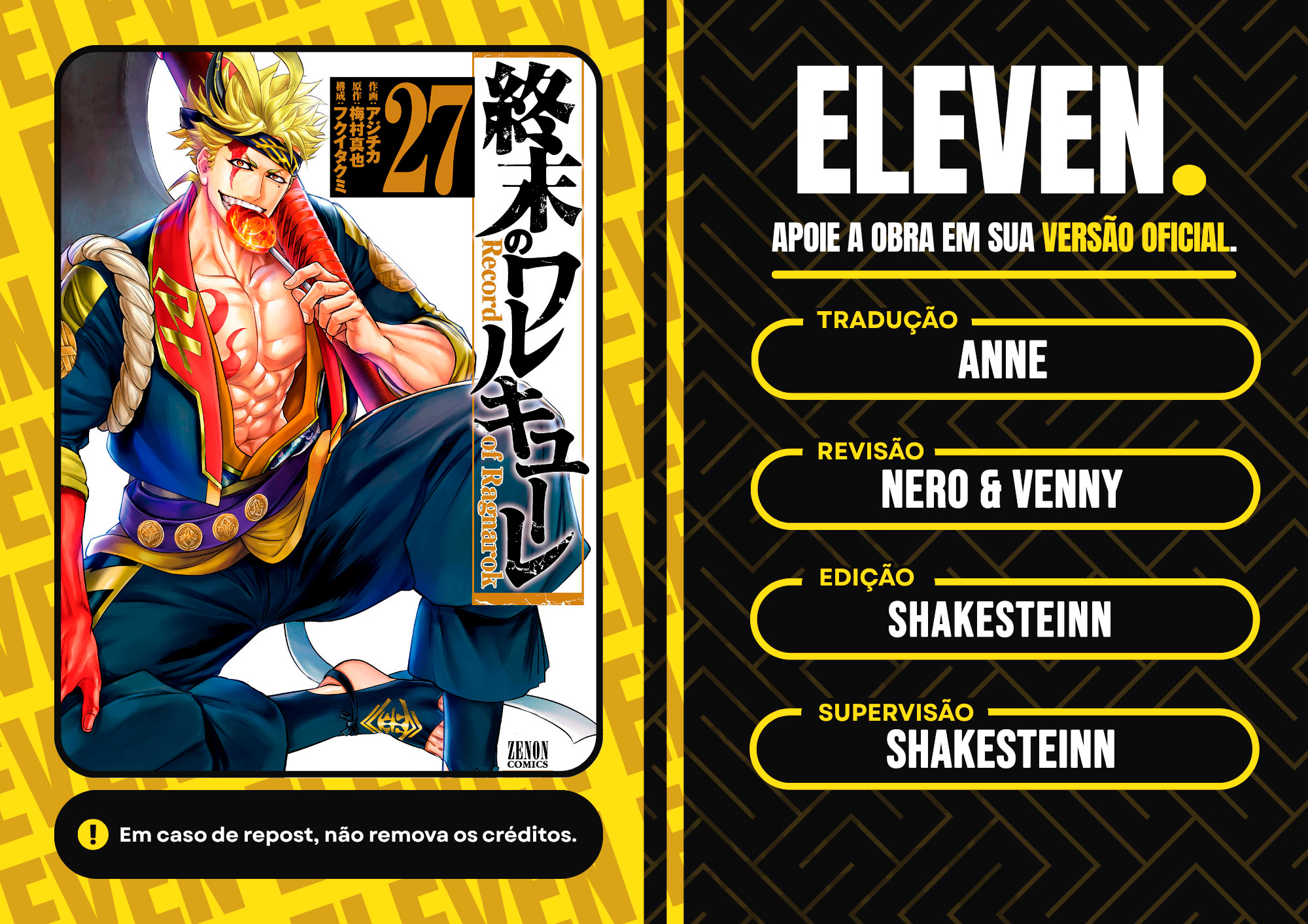 Read Record of Ragnarok PT-BR Manga Online