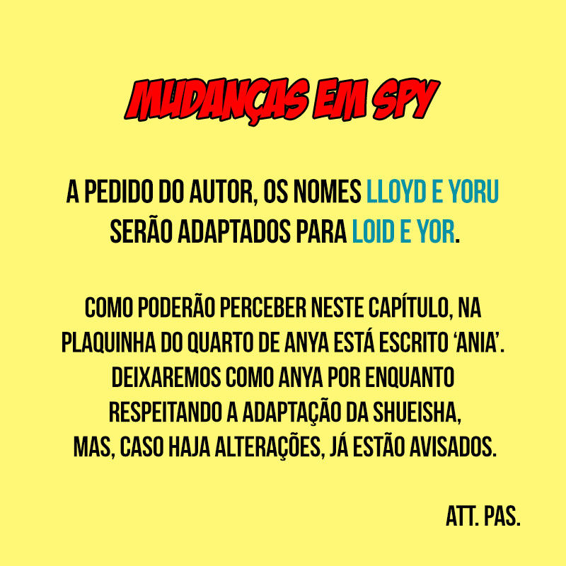Read SPY×FAMILY PT-BR Manga Online