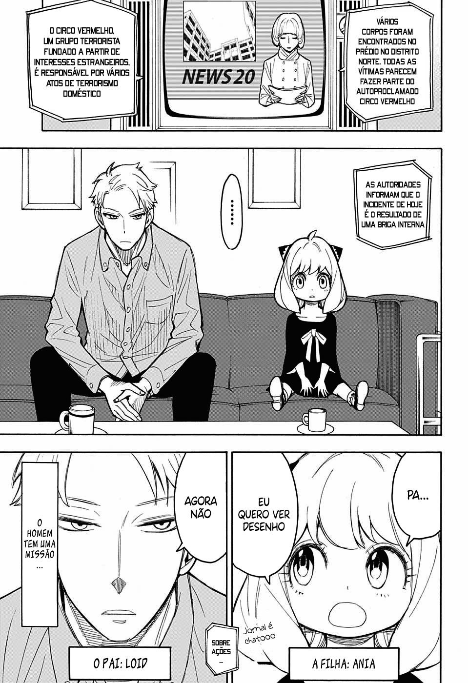 Read SPY×FAMILY PT-BR Manga Online