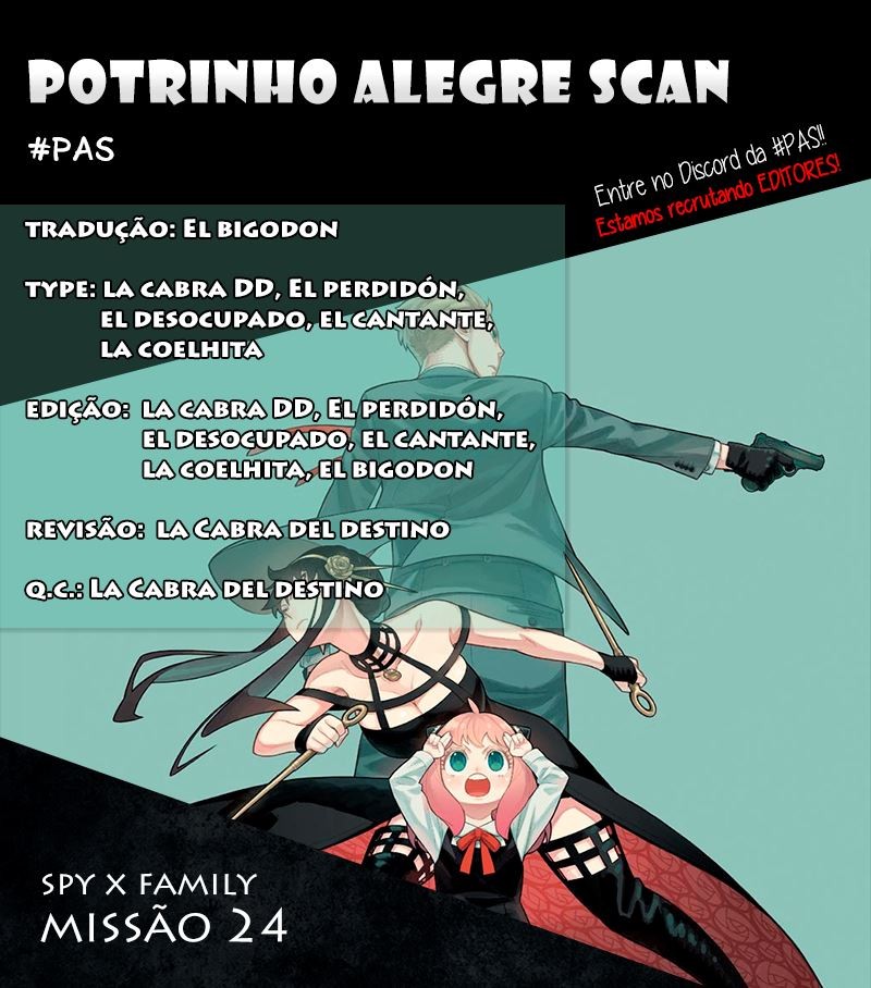 Read SPY×FAMILY PT-BR Manga Online