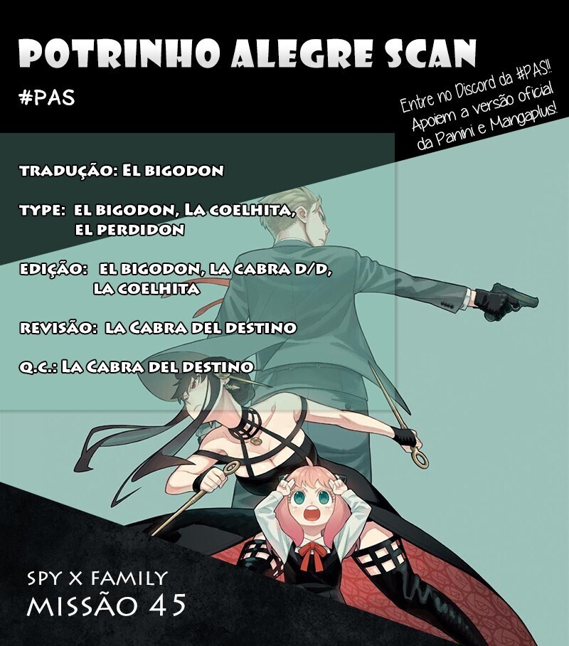 Read SPY×FAMILY PT-BR Manga Online