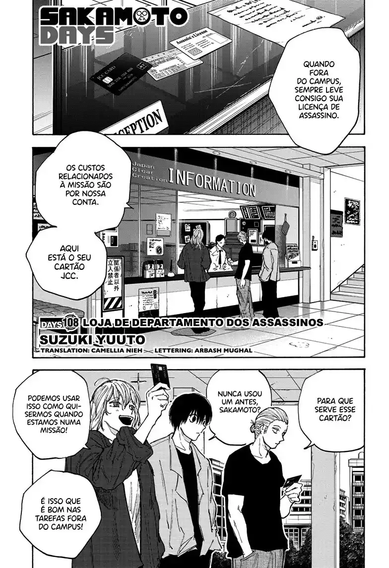 Read Sakamoto Days PT-BR Manga Online
