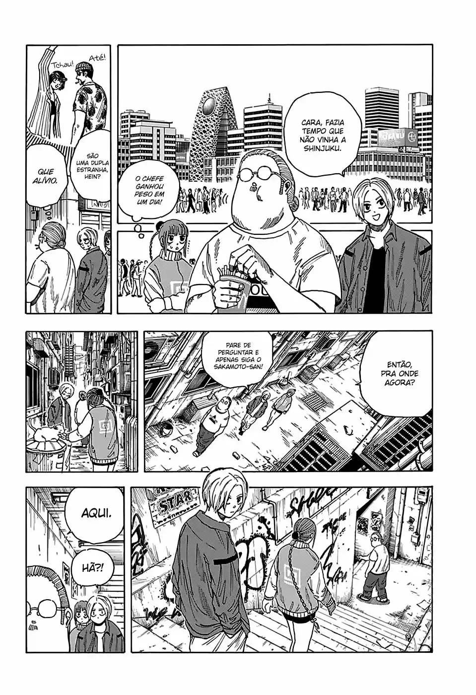 Read Sakamoto Days PT-BR Manga Online