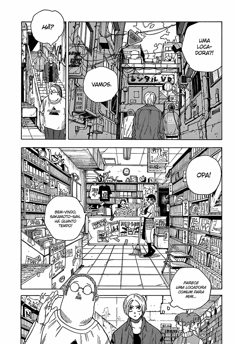 Read Sakamoto Days PT-BR Manga Online