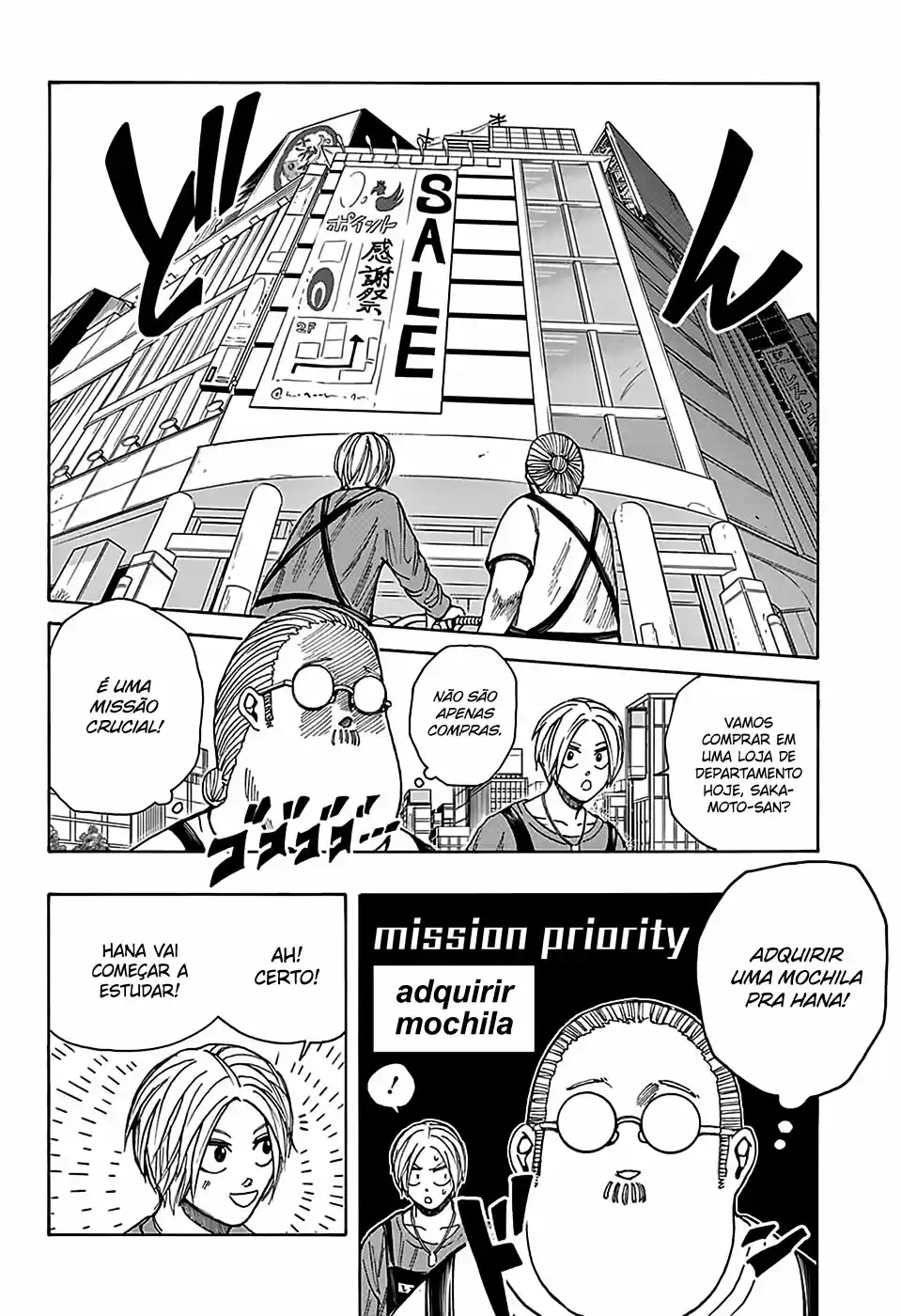 Read Sakamoto Days PT-BR Manga Online