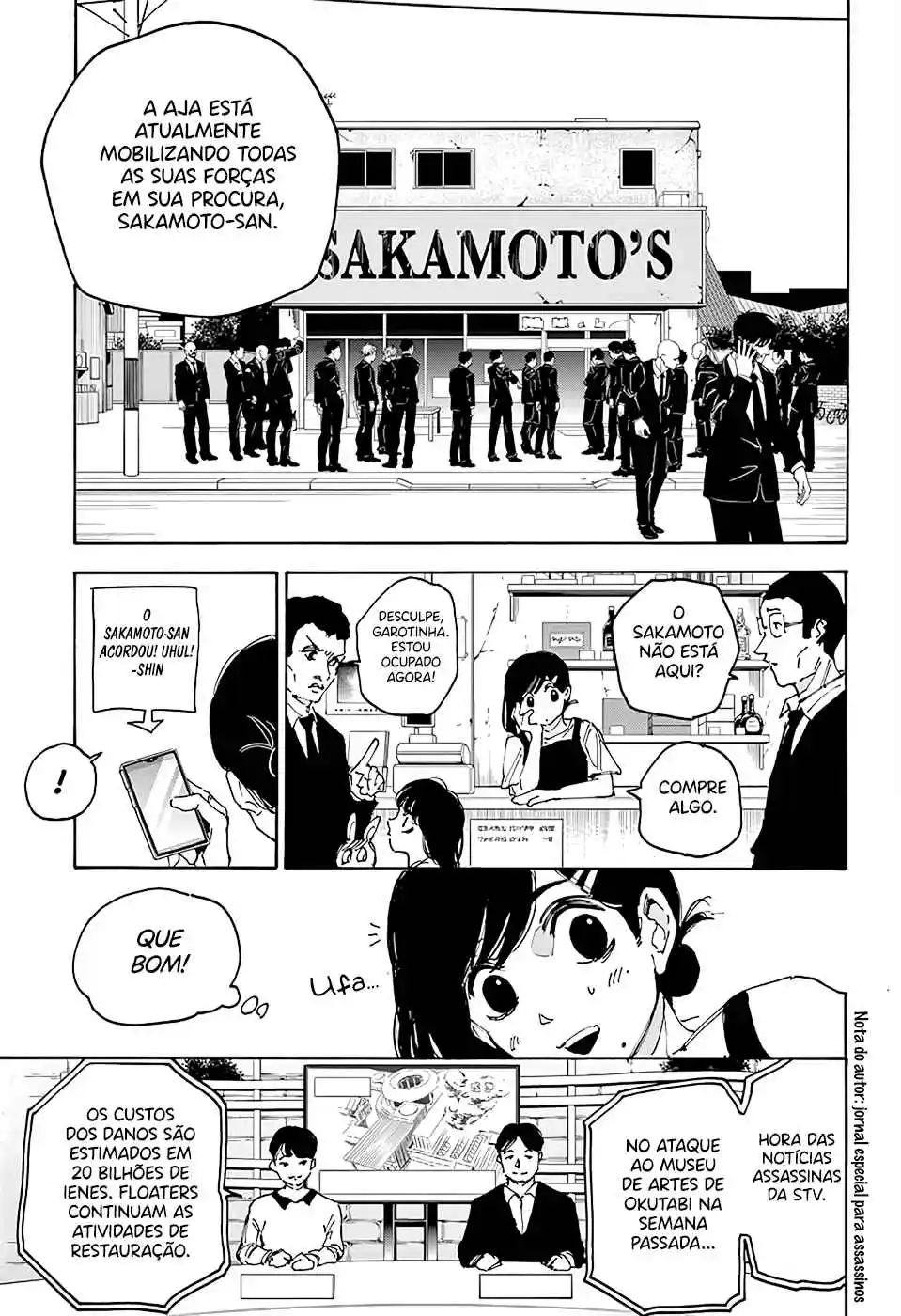 Read Sakamoto Days PT-BR Manga Online