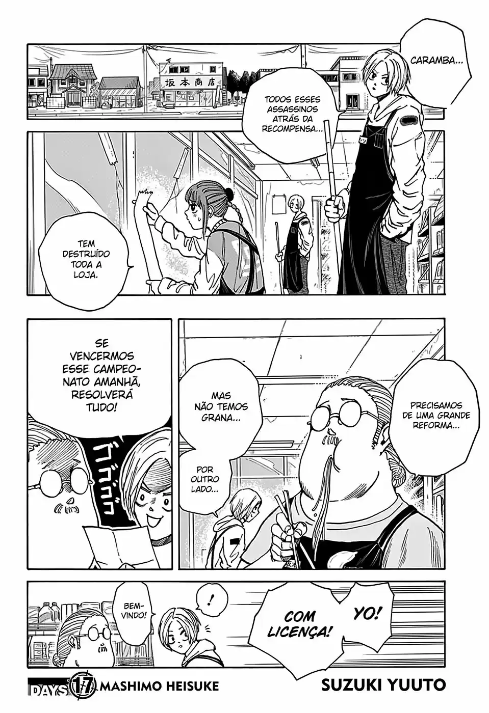 Read Sakamoto Days PT-BR Manga Online