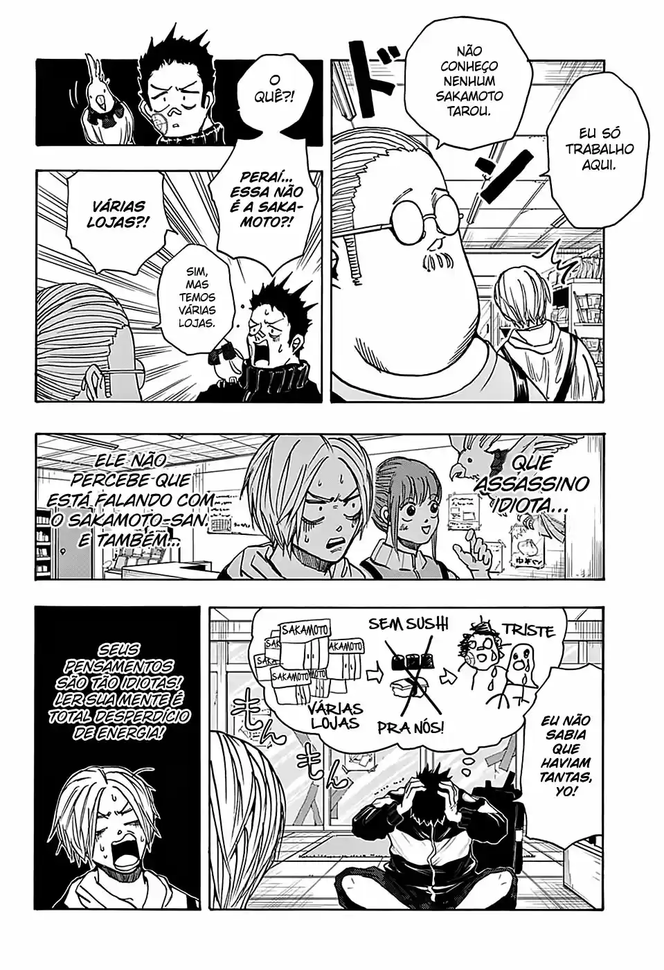 Read Sakamoto Days PT-BR Manga Online