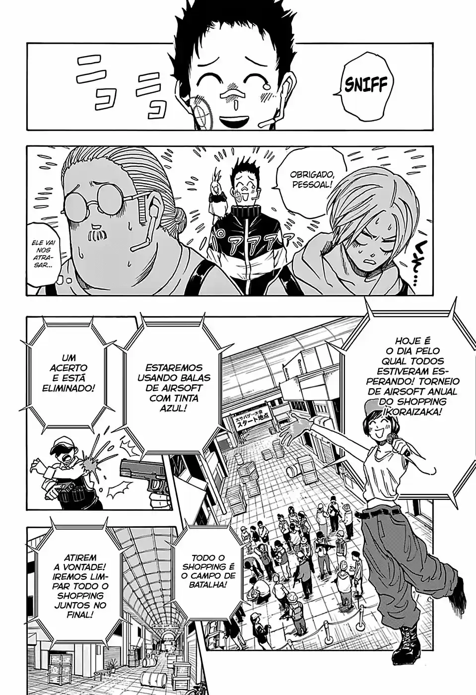 Read Sakamoto Days PT-BR Manga Online
