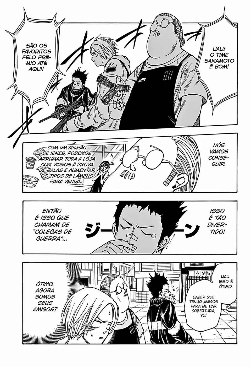 Read Sakamoto Days PT-BR Manga Online