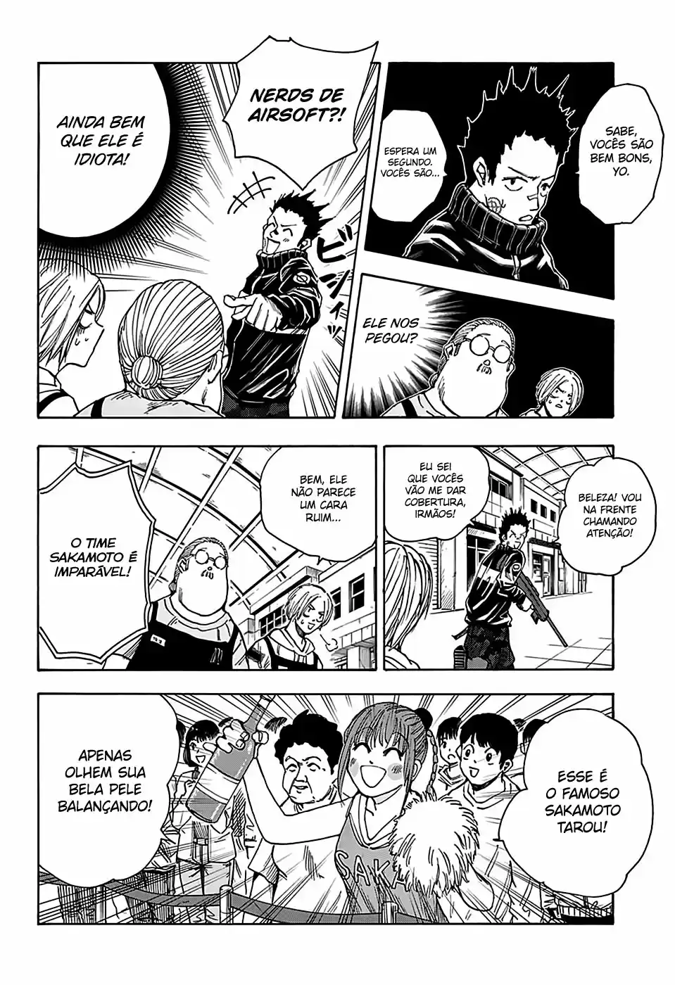 Read Sakamoto Days PT-BR Manga Online